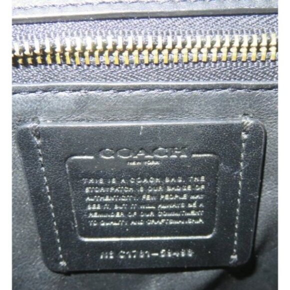 Coach Color block Exotic Python Snakeskin Leather Drifter Chain Crossbody Strap - Picture 8 of 10